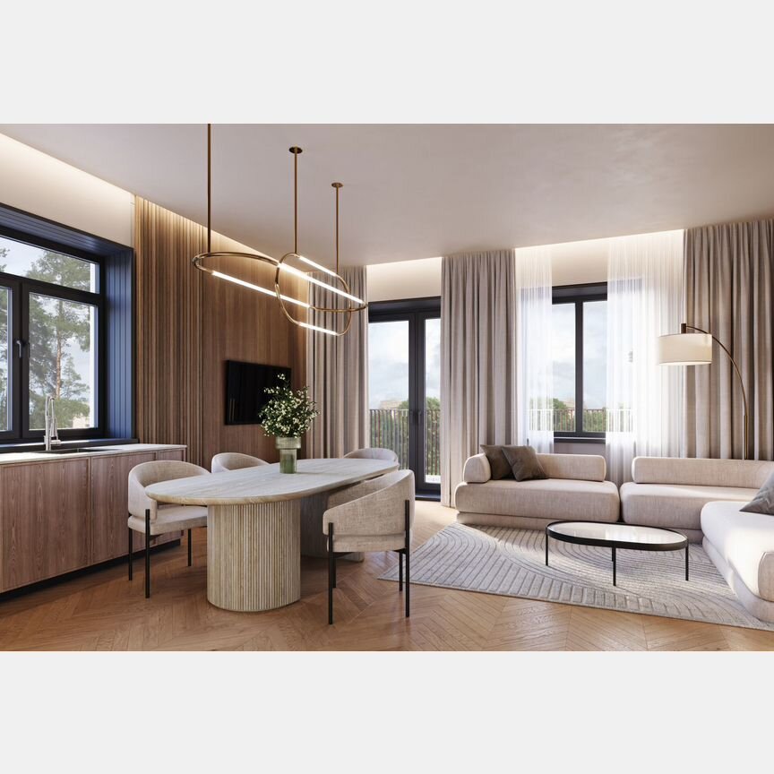 2-к. квартира, 63,9 м², 3/4 эт.