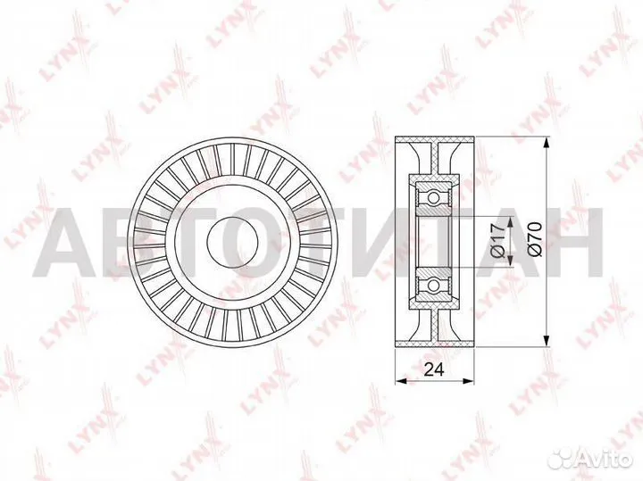 Ролик натяжной приводного ремня toyota NCP90/NGC30/ZZE150/NZE151/NRE150/ZRE150/ACV40/GSV40/ASV50/AVV