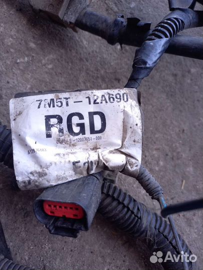 Коса моторная. Провода 