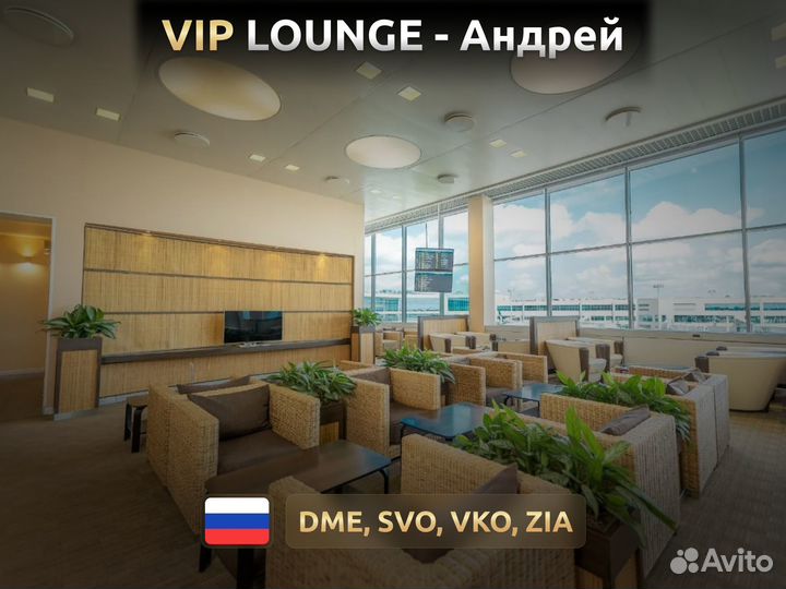 Проход (пропуск) в бизнес залы SVO, DME, VKO, ZIA