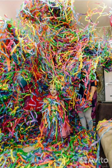 Серебряное шоу, бумажная дискотека 5 кг и 12 кг