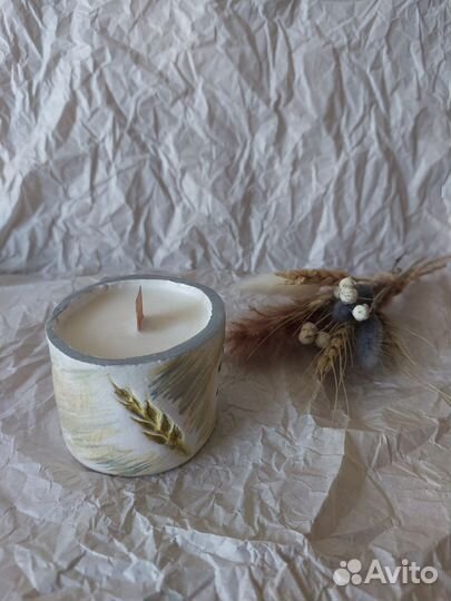 Свеча соевая