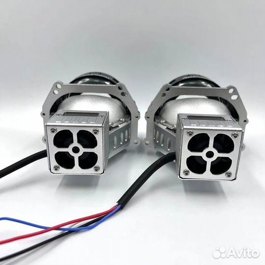 Светодиодные линзы Bi-Led aozoom Black Warrior NEW