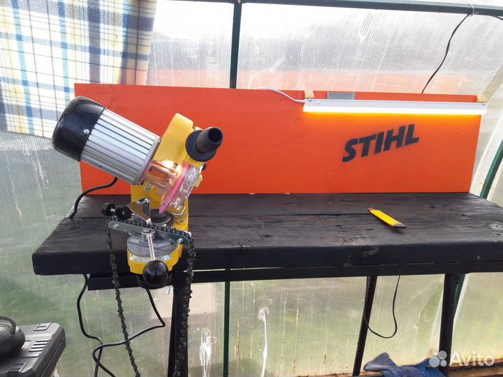 Заточка цепей бензопил