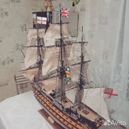 Модель корабля Адмирала Нельсона «Виктори»