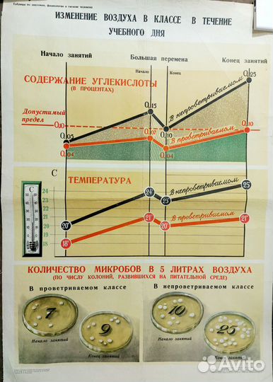Плакаты СССР школьные здоровье физкультура