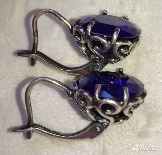 Серьги из серебра