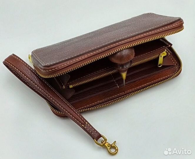 Портмоне мужской натуральная кожа ручная работа