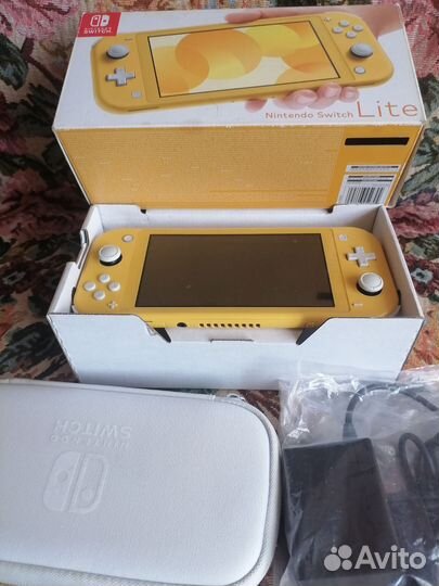 Nintendo switch lite с играми