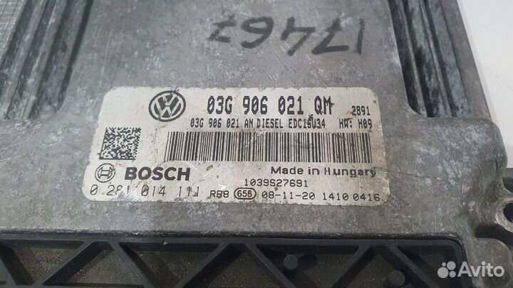 Блок управления двигателем Superb 2 1.9 дизель