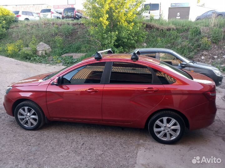 Багажник на крышу LADA Vesta модельный аэро