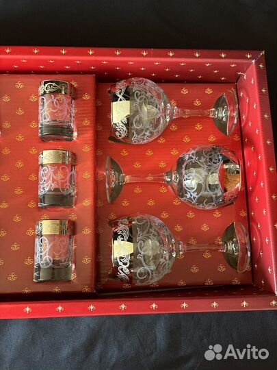 Бокалы новый набор бокалов и стопок на 6 персон