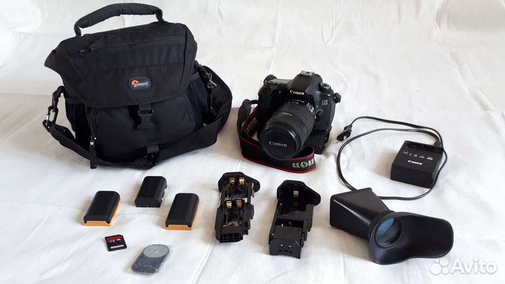 Canon 60d с аксессуарами