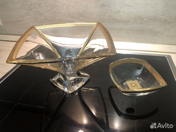 Ваза для фруктов Конфетница Astra Gold