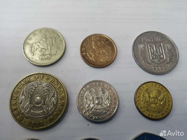 Монеты разные