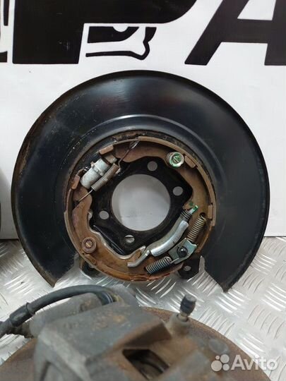 Комплект задних тормозов Mitsubishi Lancer X (2007