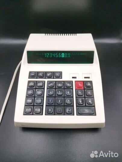 Калькулятор Электроника мк-44 1992 года Рабочий