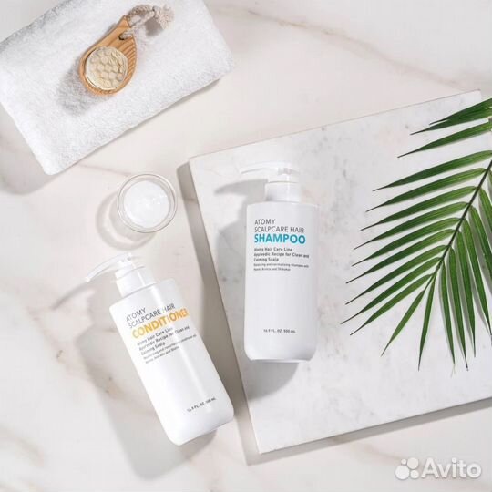 Шампунь и бальзам для волос