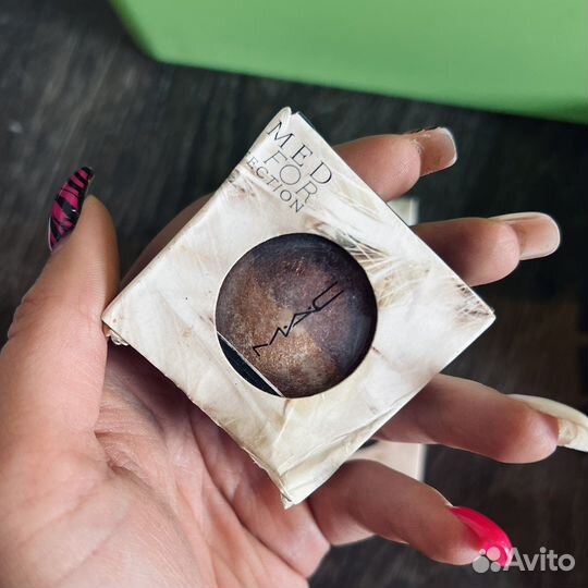 MAC Dichromatic baked eye shadow тени набор