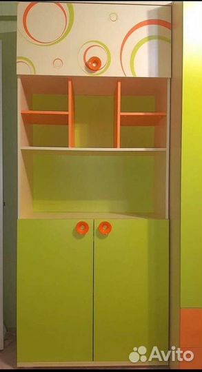 Шкаф стеллаж детский Фруттис