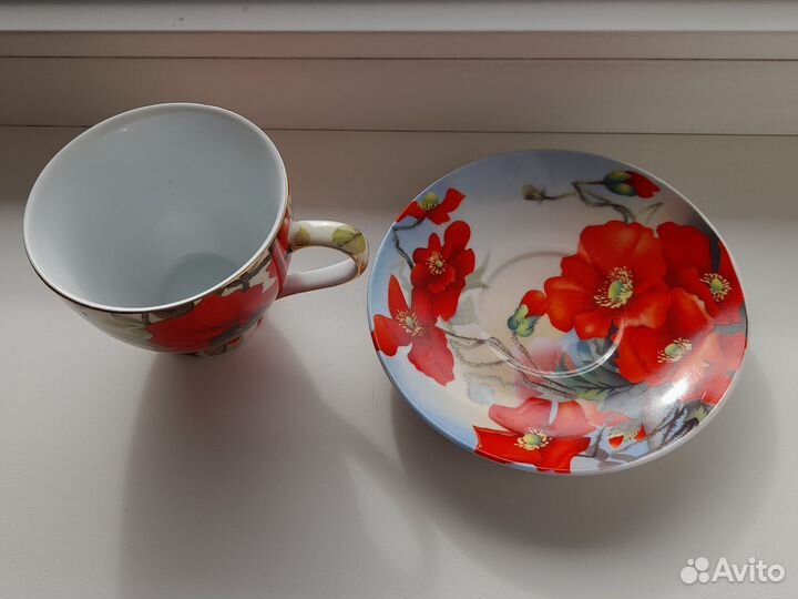 Набор чашка с блюдцем