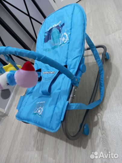 Шезлонг детский babyton