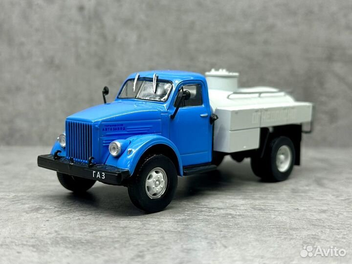 Модель грузовика газ-51А бензовоз 1:43