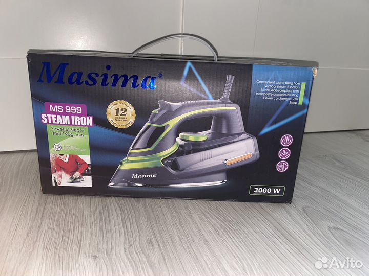 Новый Утюг с парогенератором massima