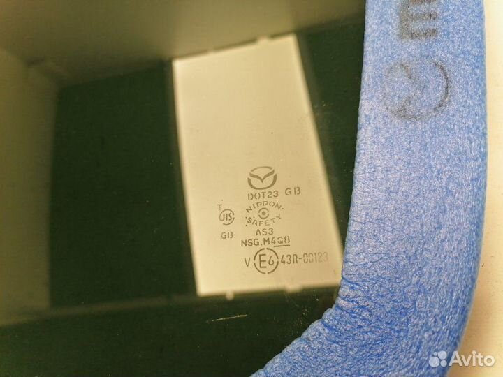 Стекло двери заднее левое Mazda Cx-7 2007-2012