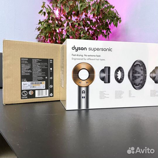 Фен Dyson Supersonic HD07 рст (Новый, Запечатан)