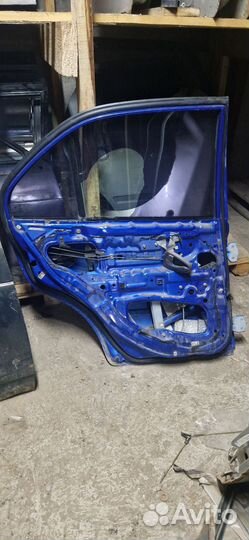 Дверь задняя левая hyundai accent