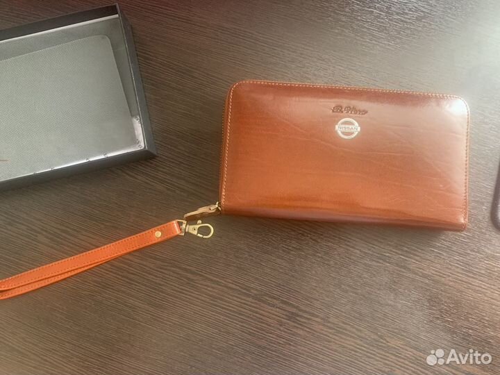 Мужской клатч из натуральной кожи