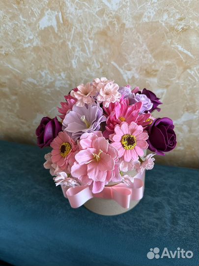 Мыльные букеты