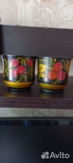 Стаканчики хохлома