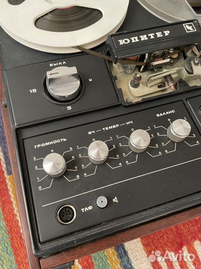 Бабинный магнитофон. Юпитер 203 стерео