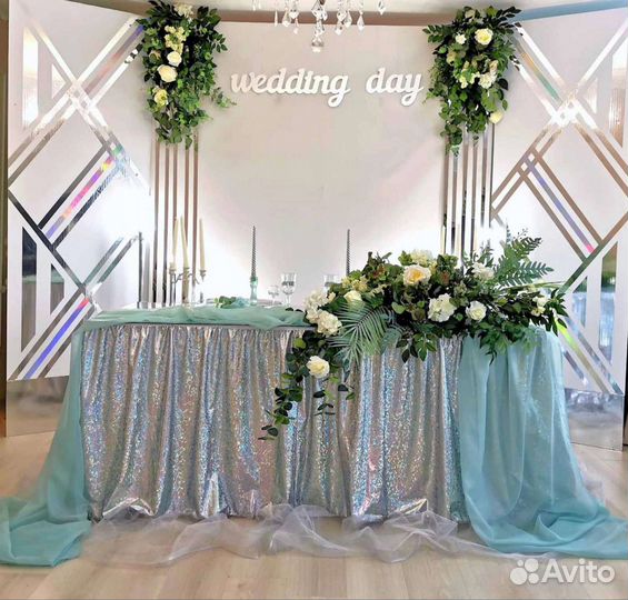 Свадебное оформление зала