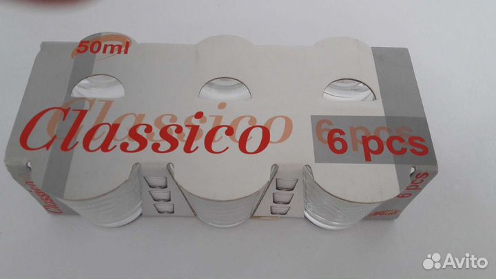 Набор стопок,6 шт. по 50 мл