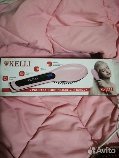 Расческа выпрямитель kelli