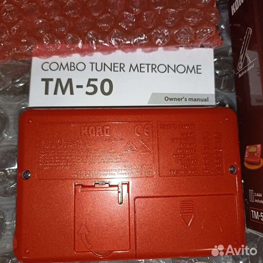 Korg TM-50 тюнер метроном