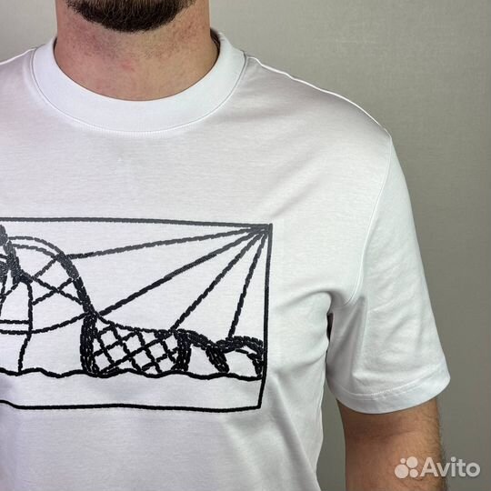 Футболка мужская hermes