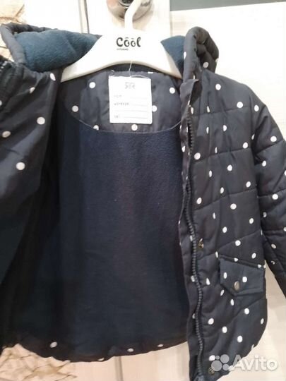 Куртка демисезонная для девочки 92