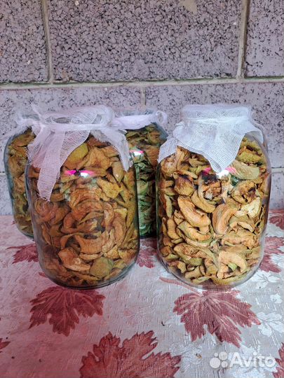 Сушеные яблоки