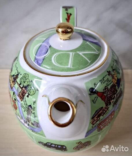 Чайник с Чашкой Sadler Англия Фарфор