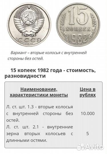 Монета СССР