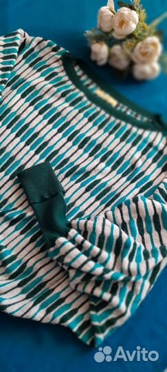 Джемпер летучая мышь 1980-е винтаж