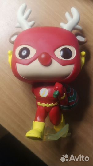 Фигурка Funko Pop Vinyl DC Holiday: Rudolph Flash