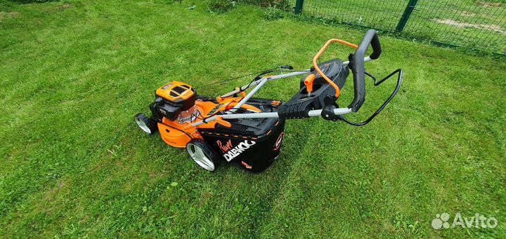 Газонокосилка самоходная daewoo dlm 5100sv, 6 л.с