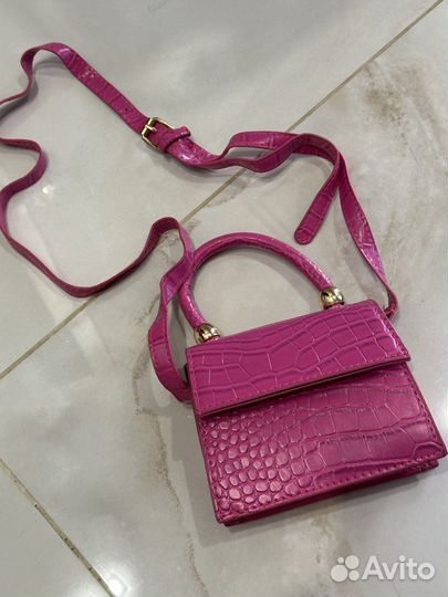 Сумка розовая маленькая
