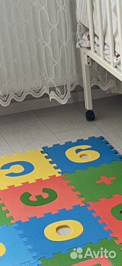 Развивающий коврик пазл