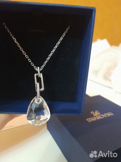 Swarovski колье кристалл